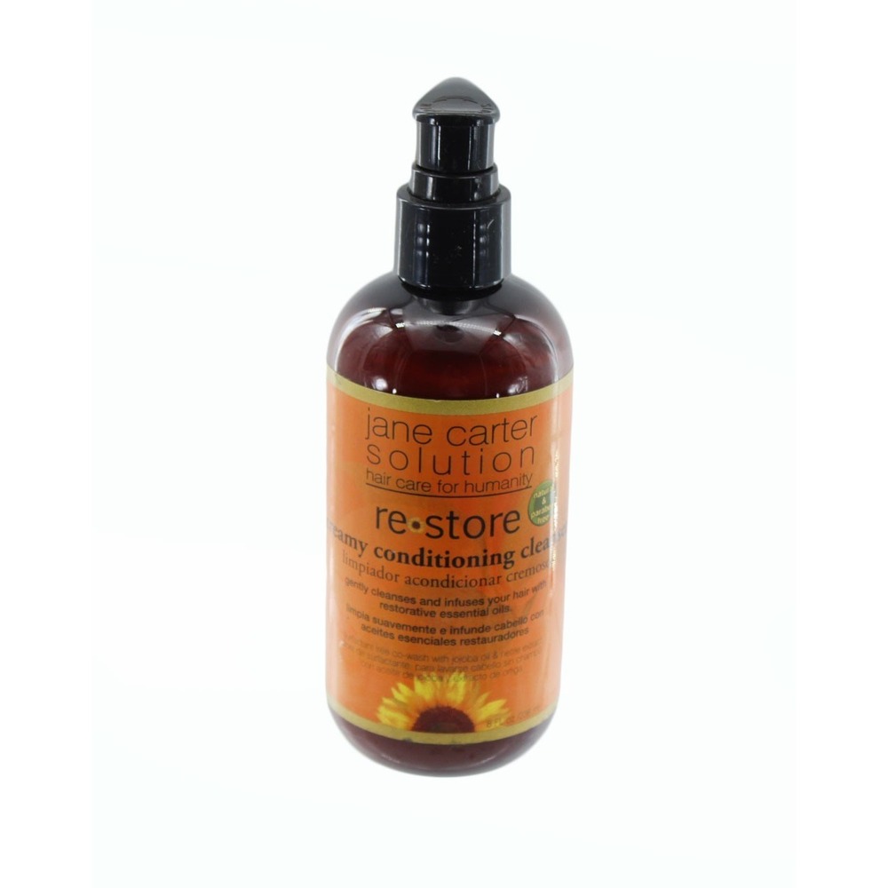 2 Pcs Jane Carter Creamy Conditioning Cleanser w/ Jojoba Oil Nettle Extract 8 oz